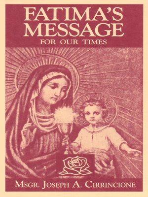 cover image of Fatima's Message for Our Times